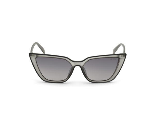 sunglasses grey guess cat eye light mirror uvprotection