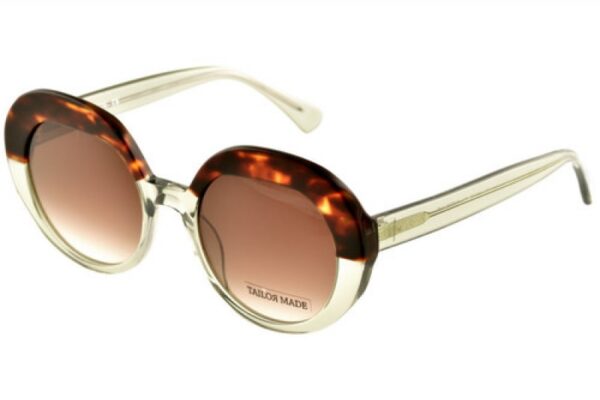 sunglasses tailor made brown havana and crystal grey acetate brown gradient lenses degrade uvprotection
