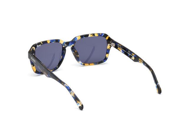 sunglasses guess square yellow blue uvprotection women