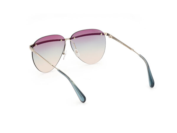 sunglasses max co aviator purple metal fashion uvprotection