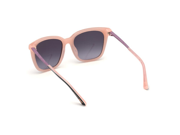 sunglasses guess black pink ribbon square uvprotection