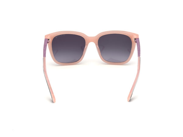 sunglasses guess black pink ribbon square uvprotection