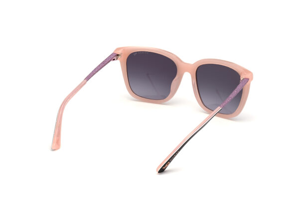 sunglasses guess black pink ribbon square uvprotection