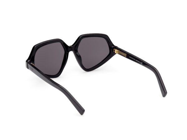 sunglasses black sportmax maxmara fume lenses women uvprotection