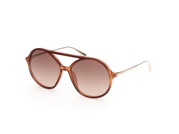 sunglasses max co round brown honey uvprotection fashion