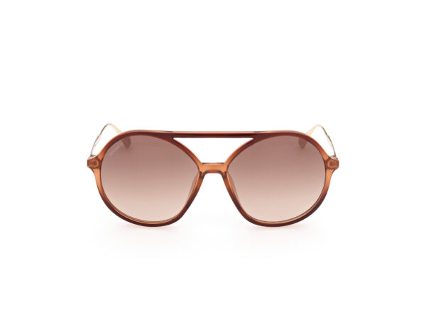 sunglasses max co round brown honey uvprotection fashion