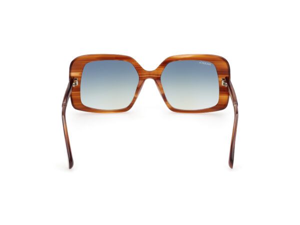 max co brown wood square lenses uvprotection fashion style