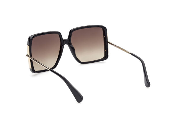 sunglasses maxmara oversized square black women uvprotection