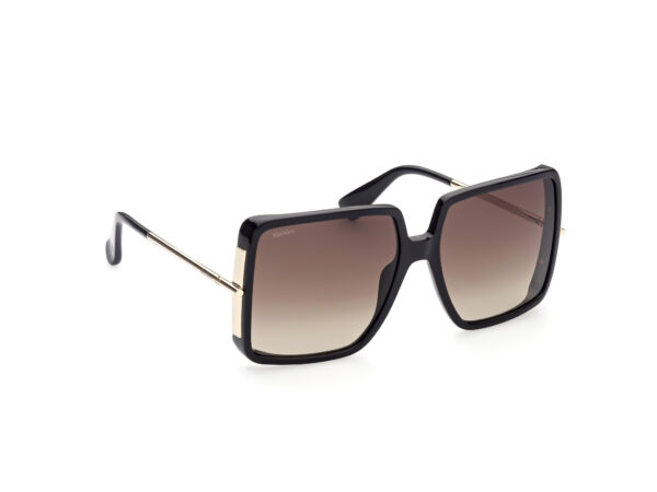 sunglasses maxmara oversized square black women uvprotection