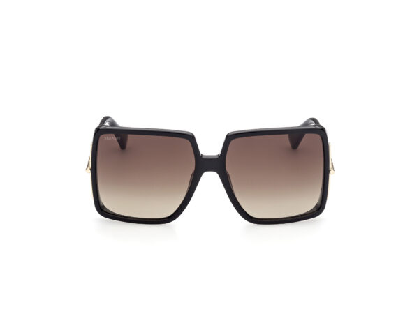 sunglasses maxmara oversized square black women uvprotection