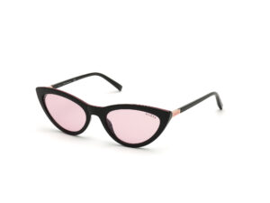 sunglasses guess black cat eye red lenses uvprotection