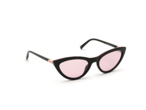 sunglasses guess black cat eye red lenses uvprotection