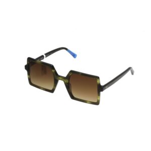 sunglasses urban owl greek square green brown lenses gradient degrade women uvprotection acetate