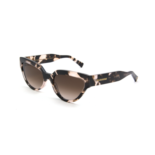 sunglasses zeus dione tortoiseshell cat eye brown lenses by zeiss gradient degrade women uvprotection handmade in greece