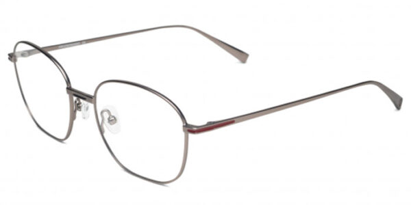 kreuzbergkinder frames men women grey/silver square metal