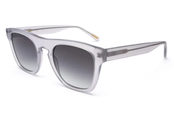 sunglasses bluesky men women square crystal grey acetate fume gradient lenses antireflex coat uvprotection