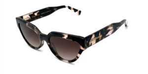 sunglasses zeus dione tortoiseshell cat eye brown lenses by zeiss gradient degrade women uvprotection handmade in greece