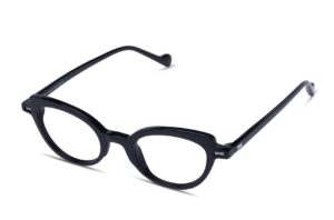 frame glasses les pieces uniques women butterfly black acetate