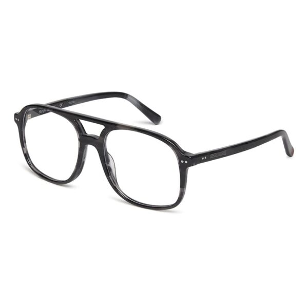 frame sergio tacchini men aviator black acetate