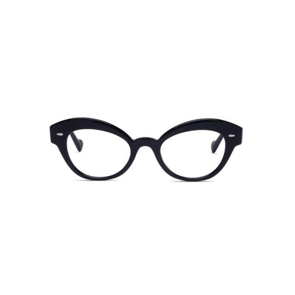 frame glasses les pieces uniques women butterfly black acetate