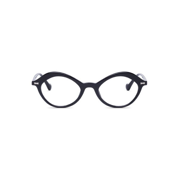 frame glasses les pieces uniques women butterfly black acetate