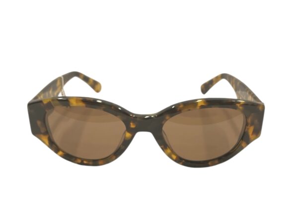 sunglasses charles dumpiad 1972 butterfly brown havana acetate women brown lenses polarized uvprotection