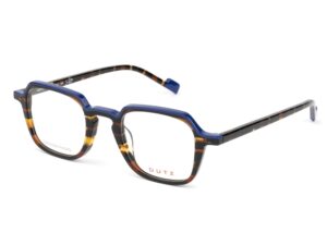 frame glasses dutz men women square small brown and blue acetate