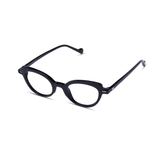 frame glasses les pieces uniques women butterfly black acetate