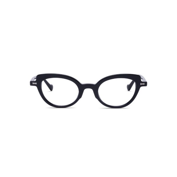 frame glasses les pieces uniques women butterfly black acetate