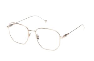 frames haze new york men women polygon gold metal titanium