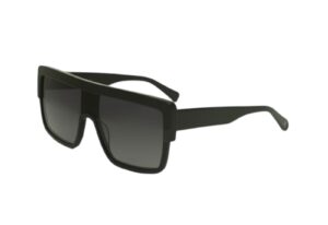 sunglasses kreuzbergkinder men women mask dark green and black acetate fume degrade lenses antireflex coat uvprotection