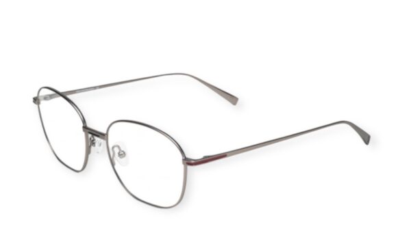 kreuzbergkinder frames men women grey/silver square metal