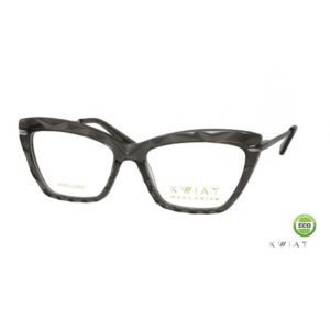 frame kwiat glasses women butterfly crystal grey acetate silver metal sides