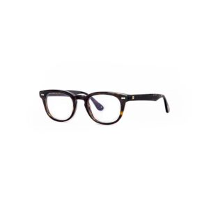 frame glasses les pieces uniques men women square dark brown havana acetate retro vintage clip on sun