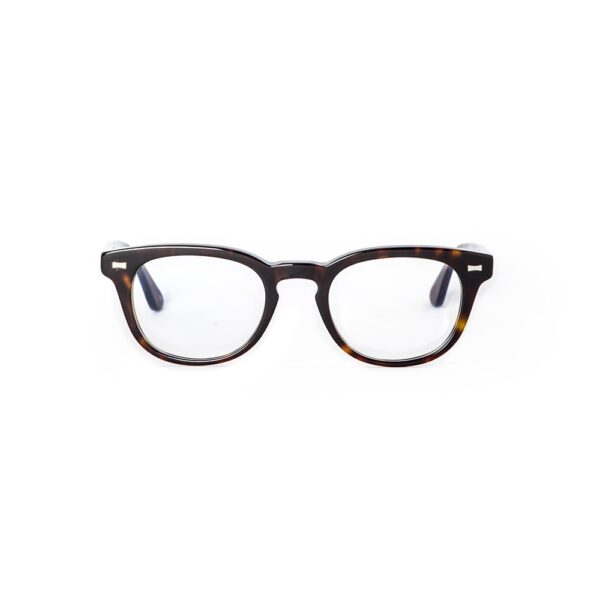 frame glasses les pieces uniques men women square dark brown havana acetate retro vintage clip on sun