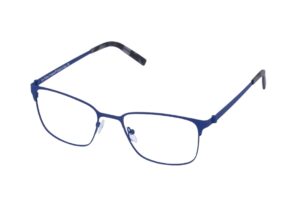 frame glasses les pieces uniques men women square metal blue electric