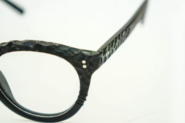 frame glasses ugly bell men women round handcrafter black acetate