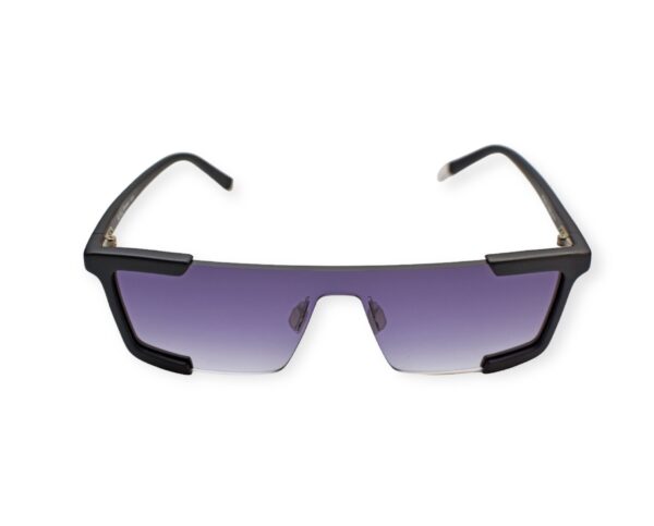 sunglasses paul frank mask men women unisex black acetate gradient purple lenses degrade uvprotection