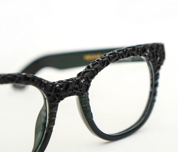 ugly bell frame glasses men women wayfarer type black acetate handcrafted