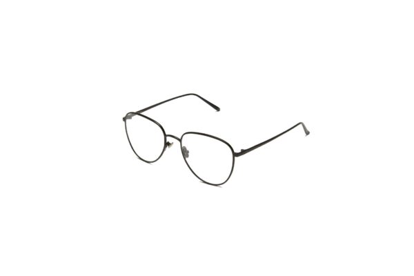 frame glasses ross and brown san francisco aviator black metal men women