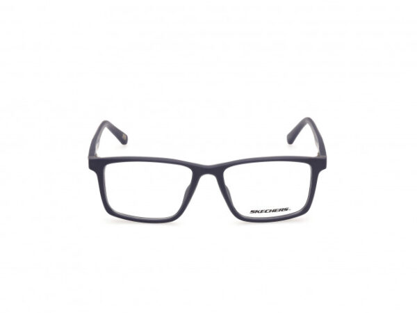 frame glasses skechers men male square blue acetate