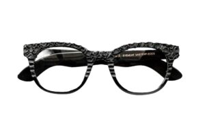 ugly bell frame glasses men women wayfarer type black acetate handcrafted