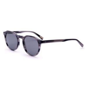 sunglasses bluesky men women round grey acetate fume antireflex lenses uvprotection