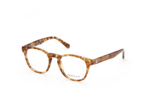 frame glasses gant round light brown havana acetate men women