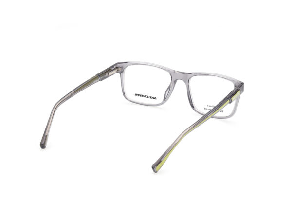 frame glasses skechers men rectangular crystal grey acetate men