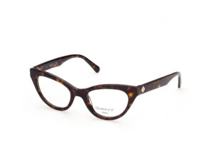 frame glasses gant women cat eye brown havana