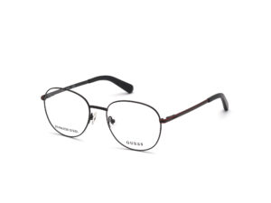 frame glasses guess men women round metal black