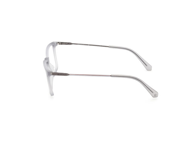 frame glasses gant men women unisex rectangular ice grey acetate metal sides