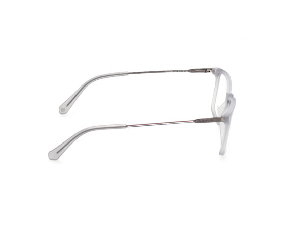 frame glasses gant men women unisex rectangular ice grey acetate metal sides