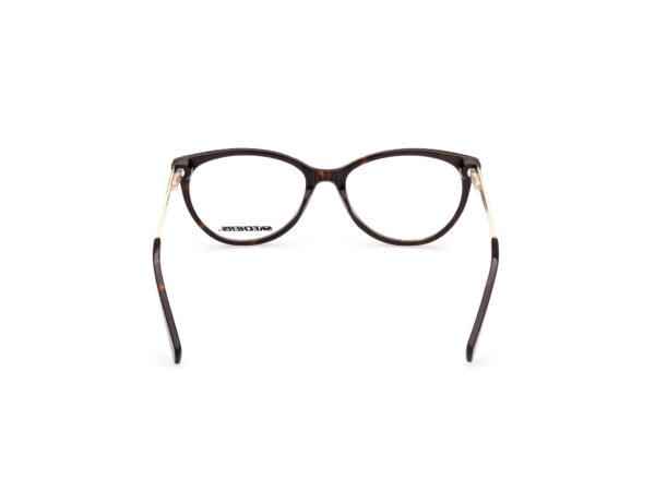 frame glasses skechers butterfly cat eye brown havana acetate gold rods